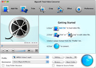 Bigasoft Total Video Converter for Mac screenshot